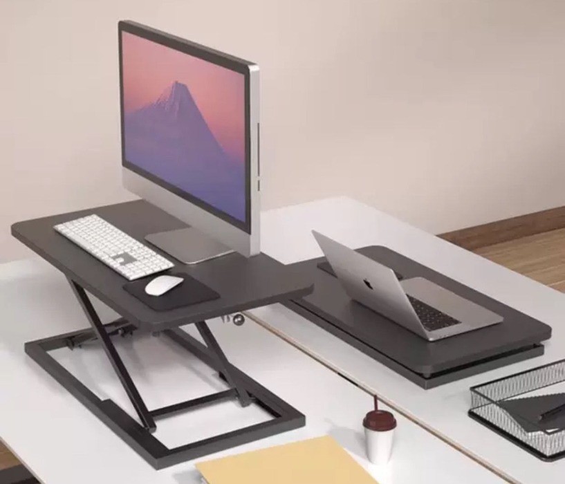 Computer desk, computer lift, standing workbench, laptop desk, desktop ...