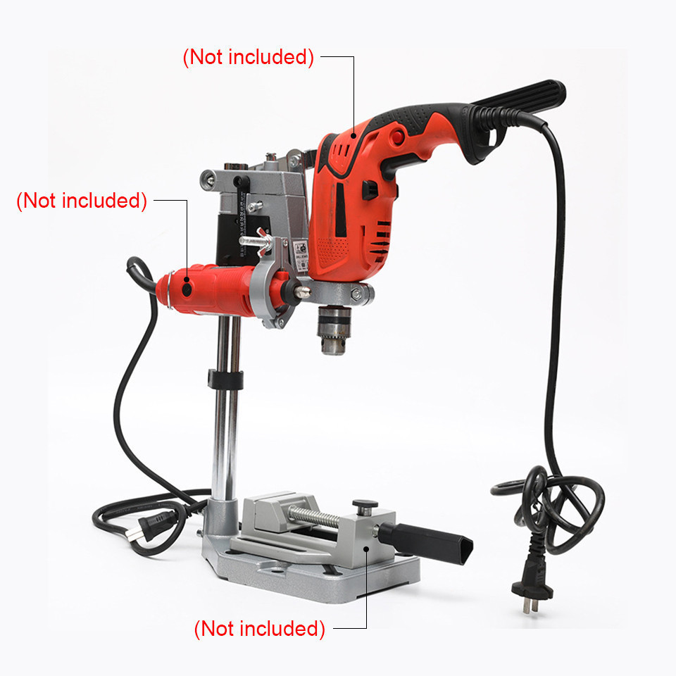 Aexit 360 Degree Pliers Rotating Clamp-on Grinder Holder Bench Vise Electric Vise Grips & Locking Pliers Drill Stand