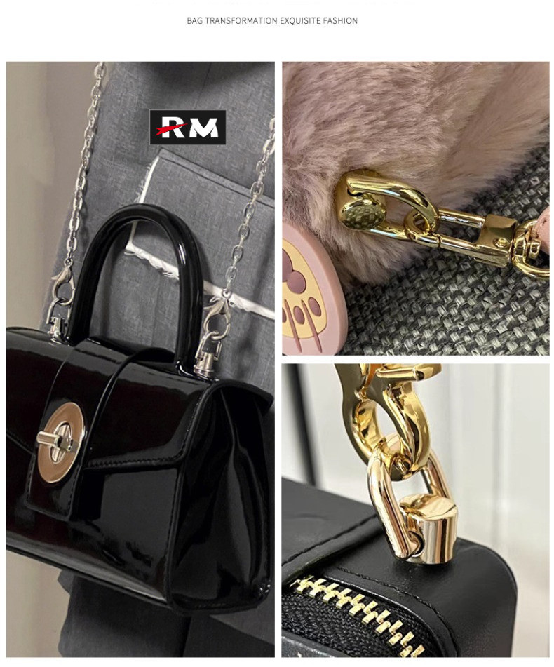 2Pcs|Bag Hardware Accessories Bag Side Ear Buckle Hand-In Link Buckle ...