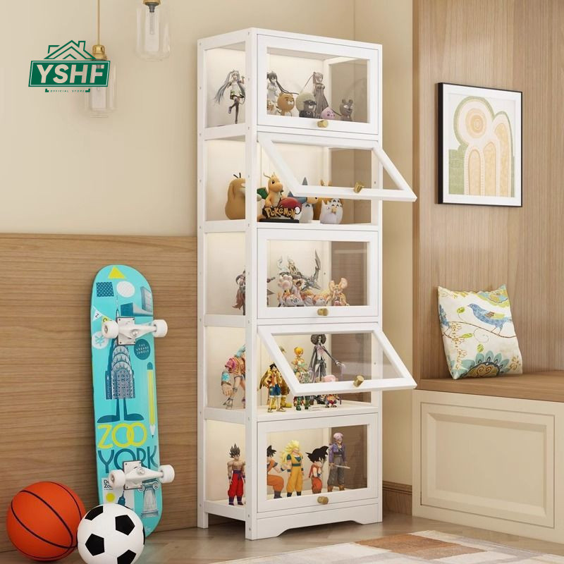 Acrylic Transparent Display Cabinet Product Storage Rack Figurine Lego ...