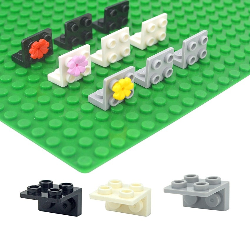 20pcs Figures Stand Base Plate 99207 Bracket 1x2 2x2 Inverted Building ...