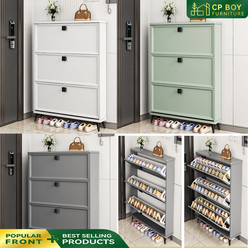 Ssr Shoe Cabinet Slim Shoe Rack Large Capacity Shoe Storage Modern ...