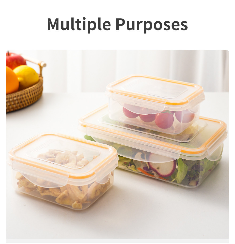 Simplus Food Storage Containers BPA Free Microwave Safe(340ML*2+800ML ...