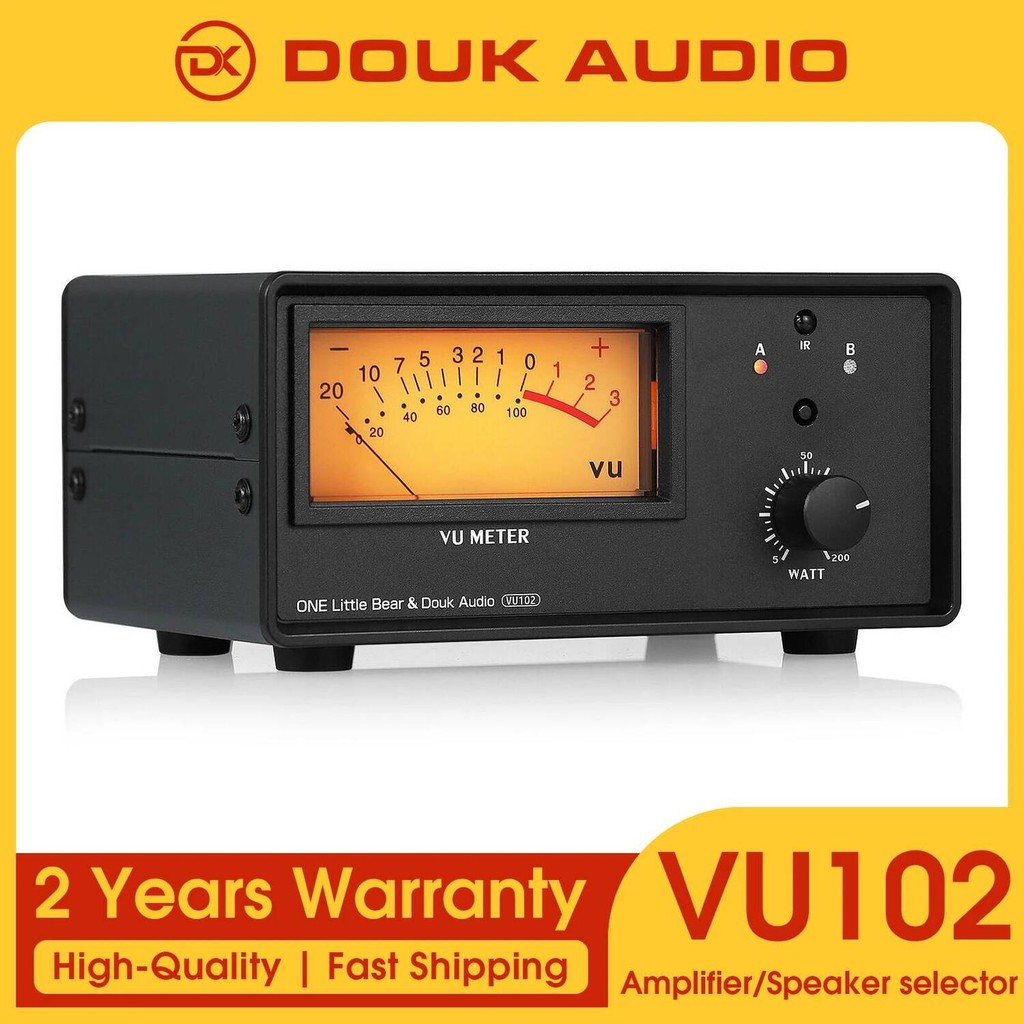 Douk Audio 1-IN-2-OUT Audio Switcher Box 2-IN-1-OUT Selecter for ...