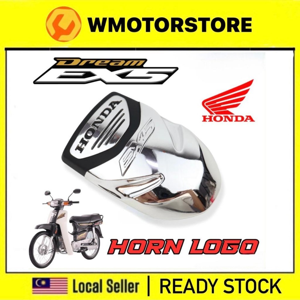 Honda EX5 HP / EX5 DREAM HORN EMBLEM HORN COVER LOGO LAMBANG COVER DADA ...