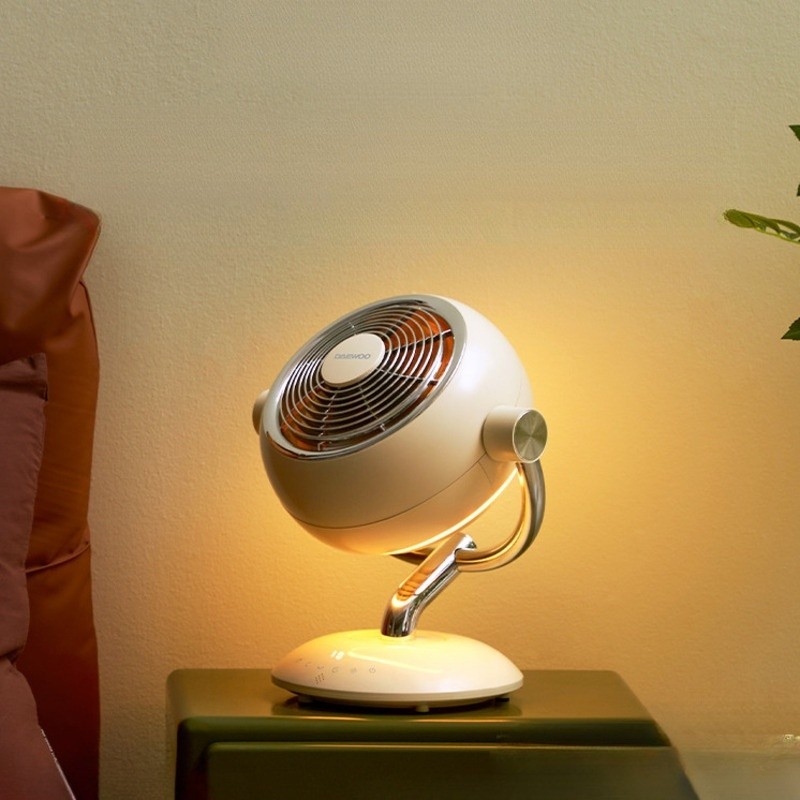 Fan Air Circulation Fan Home Desktop Soft Shaking Desktop Circulating ...