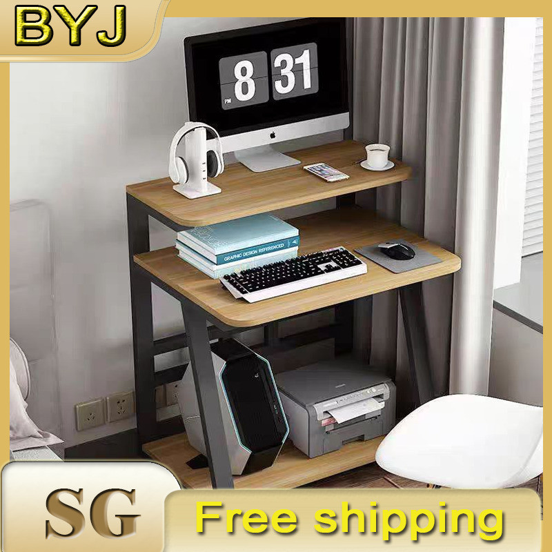 BYJ Computer Table Movable Game Simple Study Office Laptop Desk Double ...