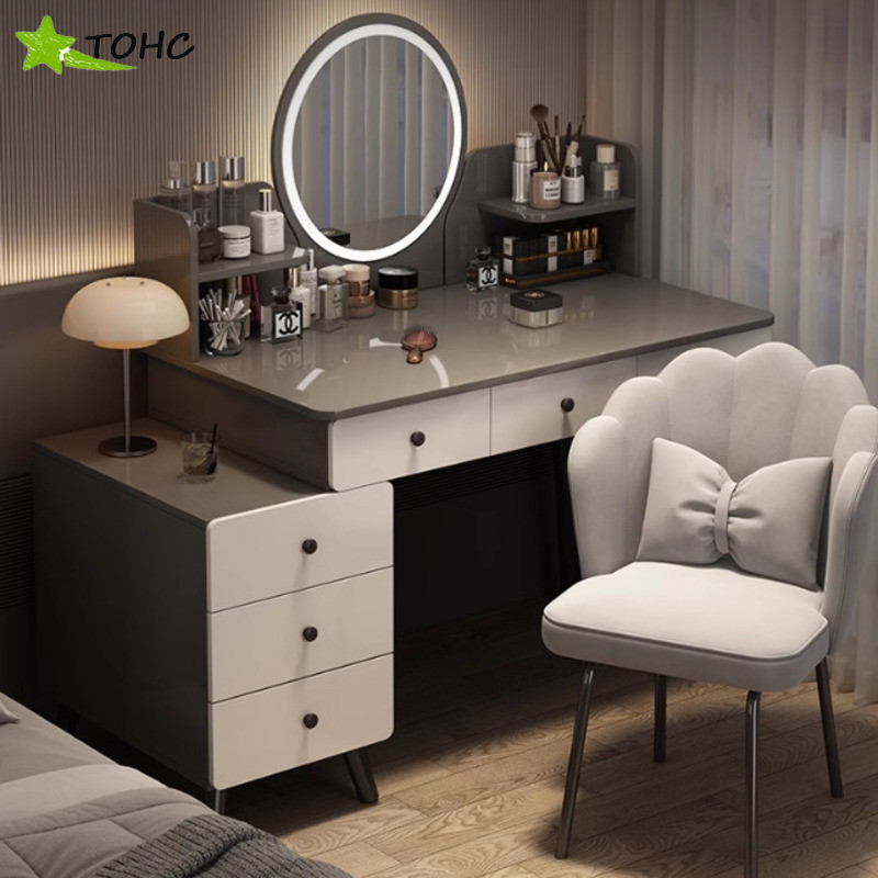 KJM Dressing Modern Multifunctional Vanity New Small Storage Cabinet ...