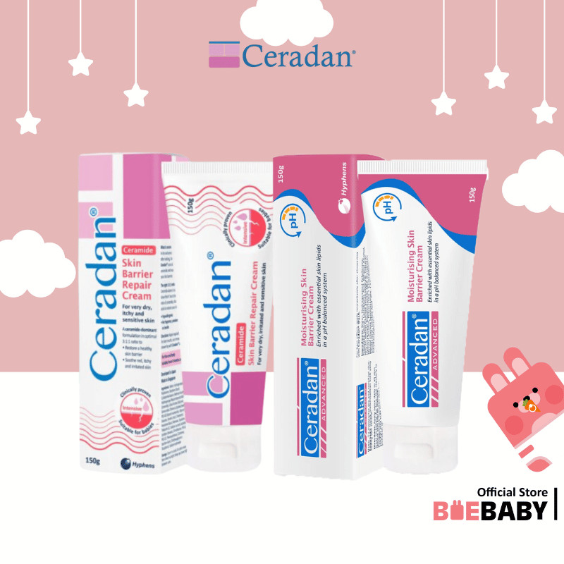 Ceradan Advanced Moisturising Skin Barrier Cream 150g | Hand Lotion ...