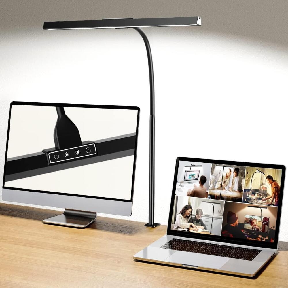SPOETRY Desk Lamp Adjustable Led Table Lights Study Dimmable monitor ...