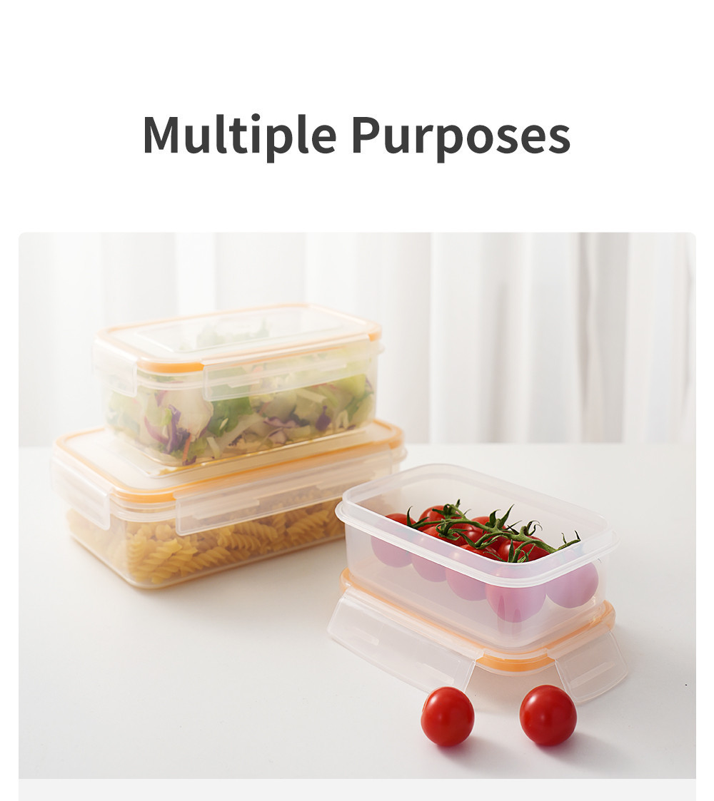 Simplus Food Storage Containers BPA Free Microwave Safe(450ML+900ML ...