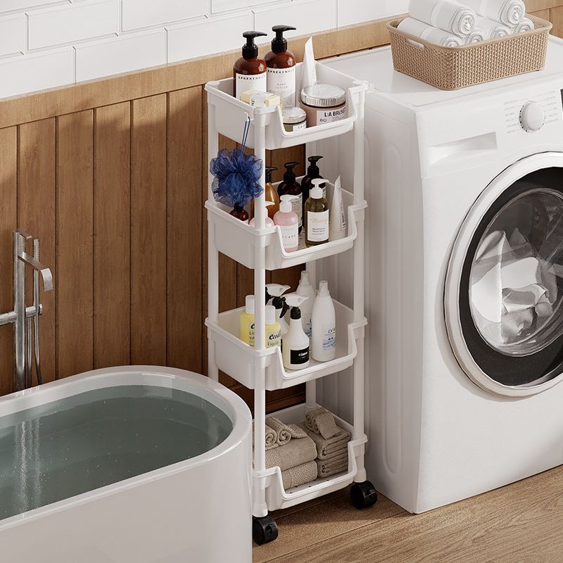 Toilet rack Floor-to-ceiling toiletries storage rack Household toilet ...