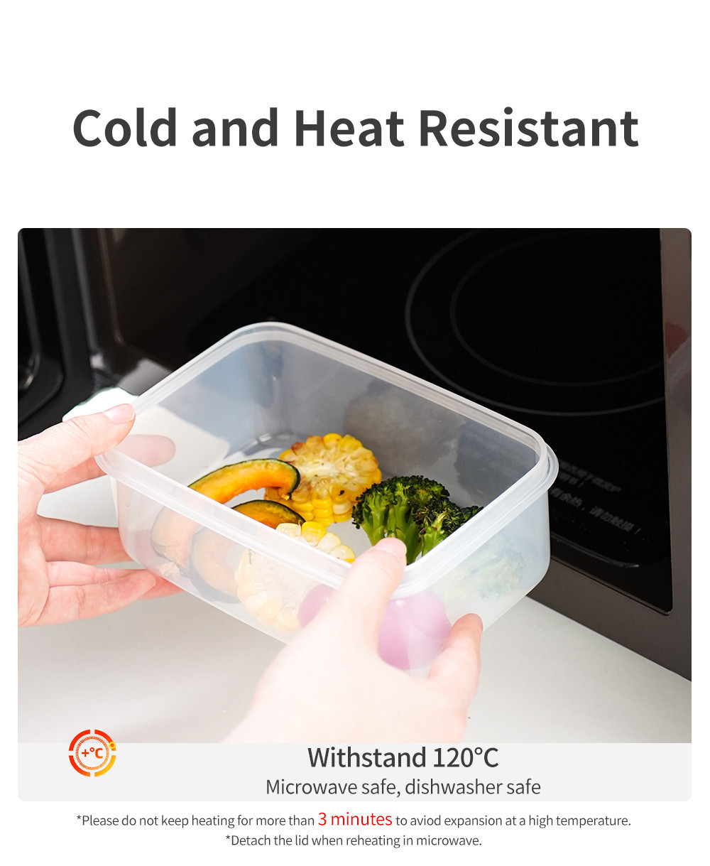 Simplus Food Storage Containers BPA Free Microwave Safe(450ML+900ML ...