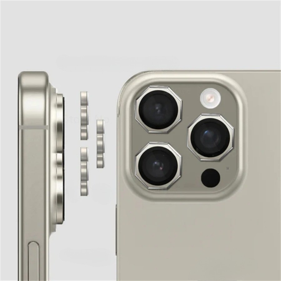 3D Armor Octagonal Camera Lens Protector for IPhone 16 15 14 Pro Max ...