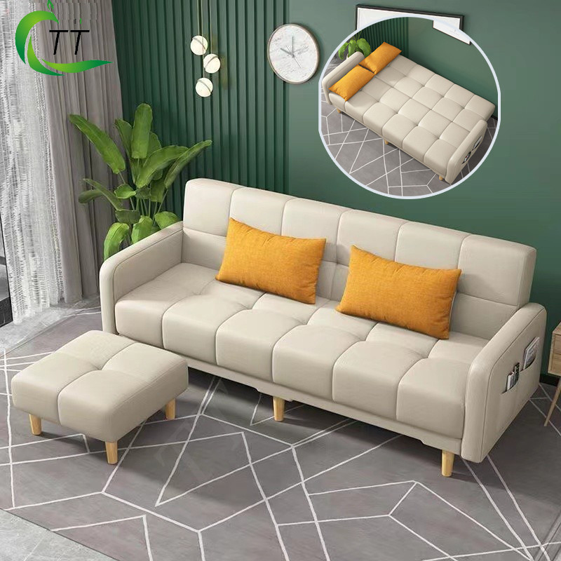 TT Sofa Bed Small Sofa Simple Rental Apartment Multi-purpose Nordic ...