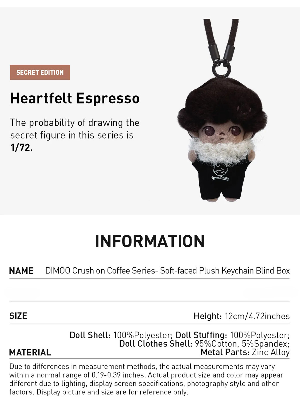 POPMART DIMOO Heart Special Series Soft Face Plush Keychain | Shopee ...
