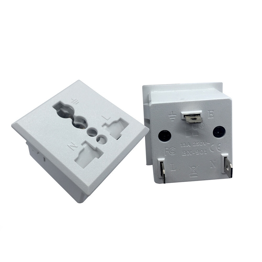 Power socket Black Universal Electrical Outlet Extender CE ...