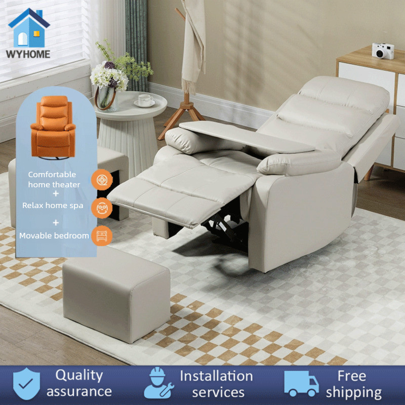 WY Nail Salon Electric Massage Chair 3D Zero Gravity Recliner With ...