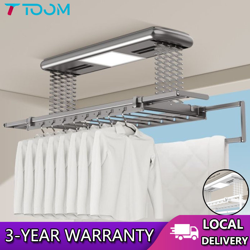 TO Electric Drying Rack Wise Automated Clotheslines System Smart ...