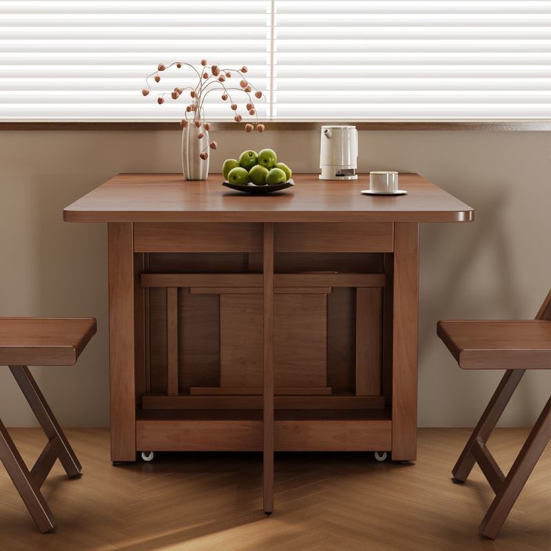 Nordic Style Folding Dining Table for Home Use Small Apartment ...
