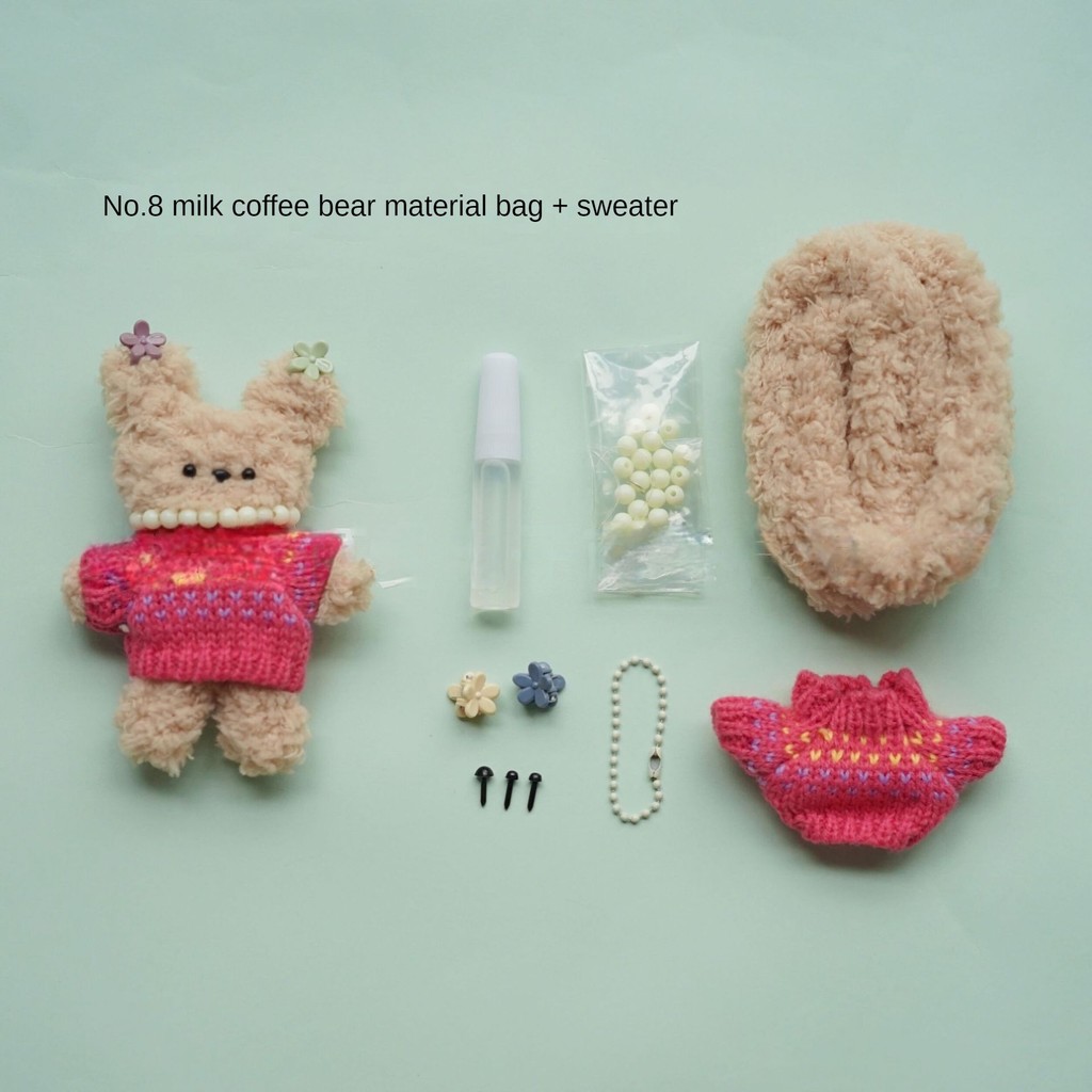 Korea Moru Doll Material Set Moru Plush Thick Pipe Cleaners fuzzy wire ...