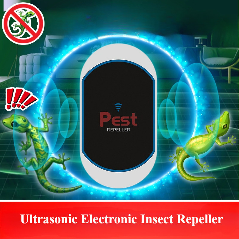 Ultrasonic Pest Repeller Electronic Pest Repellent Plug in Indoor Pest ...