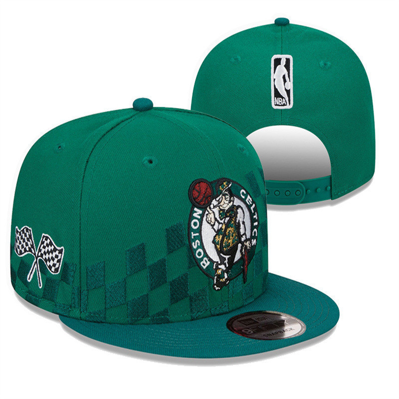 YB NEW ERA 2023 2024 NBA CHAMPIONS LOCKER ROOM 9FIFTY Boston Celtics basketball cap embroidered snapback hat