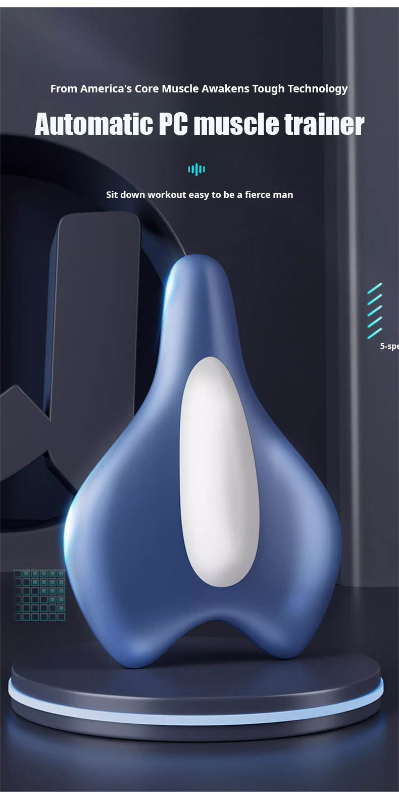 【Ship in 24H】[Build muscle/strength]Electric Pelvic Floor Muscle PC ...