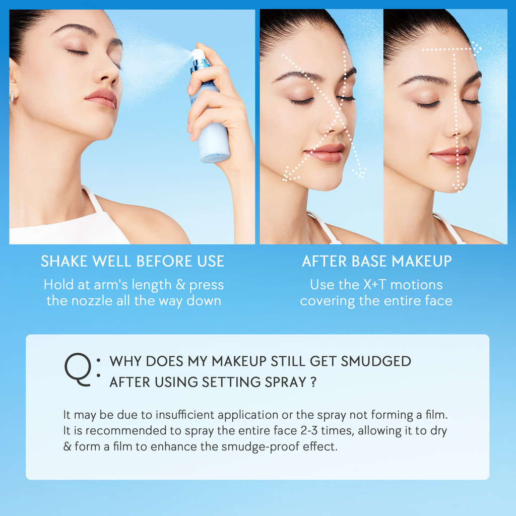 [Best Seller] SKINTIFIC Matte Setting Spray 80ml - Long-Lasting Oil ...