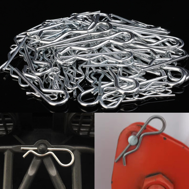 High-Precision Steel Locating Pins 100pcs Set, R-Shaped Waveform Design ...