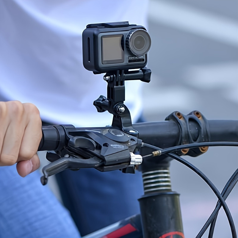For GoPro Accessories Bike Handlebar Mount With 3-Way Adjustable Pivot ...