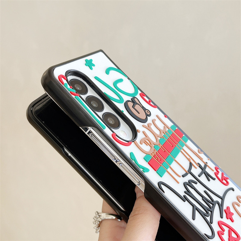 Aesthetic Luxury Dust Proof Casing Z Fold 7 6 5 4 Classic for Samsung ...