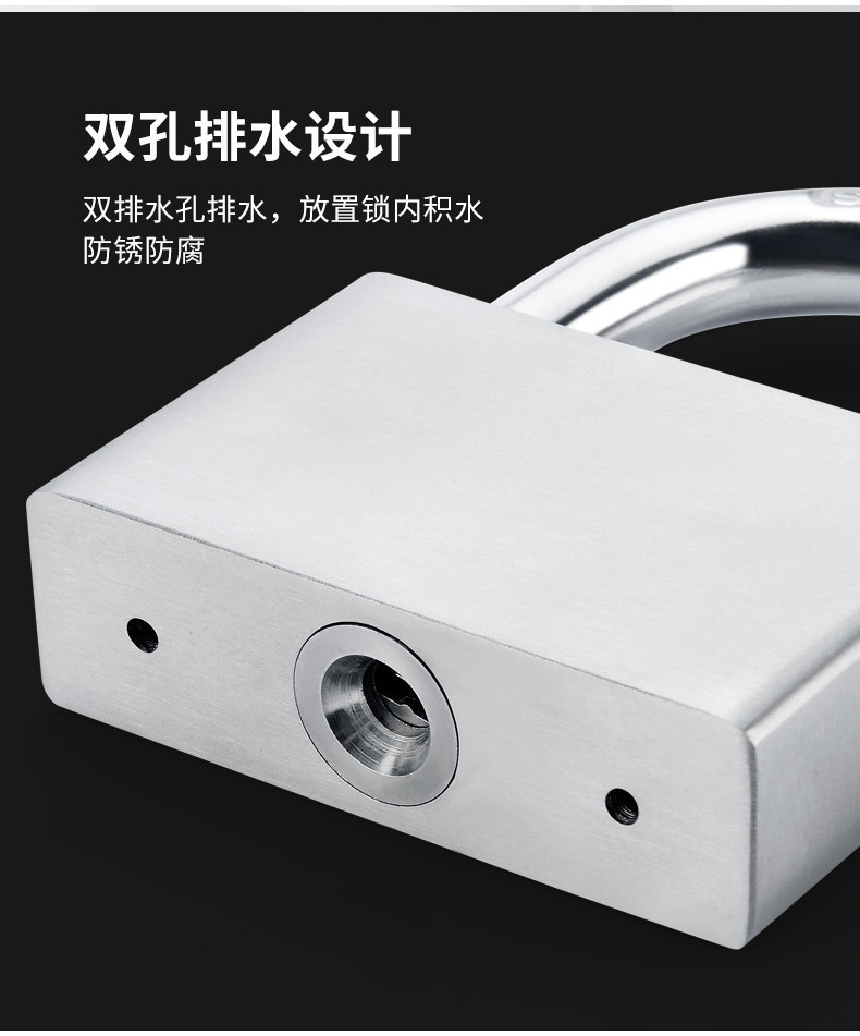 304 stainless steel padlock / Waterproof and rust-proof/prying ...