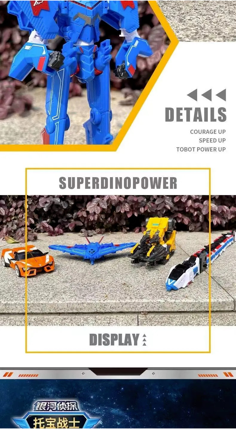 New Tobot Transformation Robot Kids Birthday Gift Tobot Galaxy ...