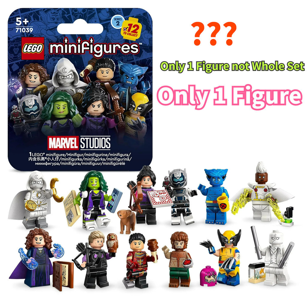 1Piece Randomly Only Figure LEGO Minifigures 71039 Series 1 of 12 Iconic Characters To Collect Gift Shopee Singapore