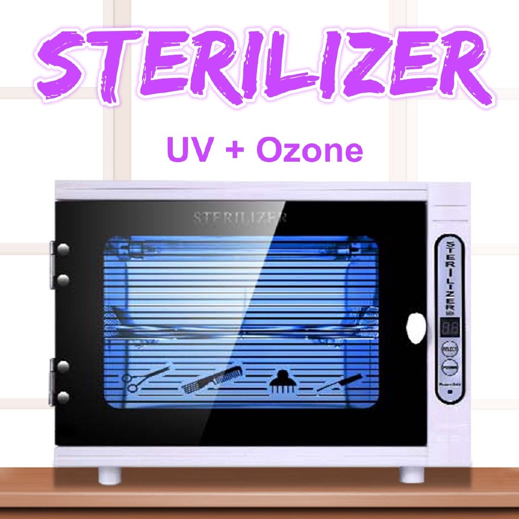 UV Ozone Sterilizer Cabinet Salon Beauty Nail Tools Towel Toothbrush ...