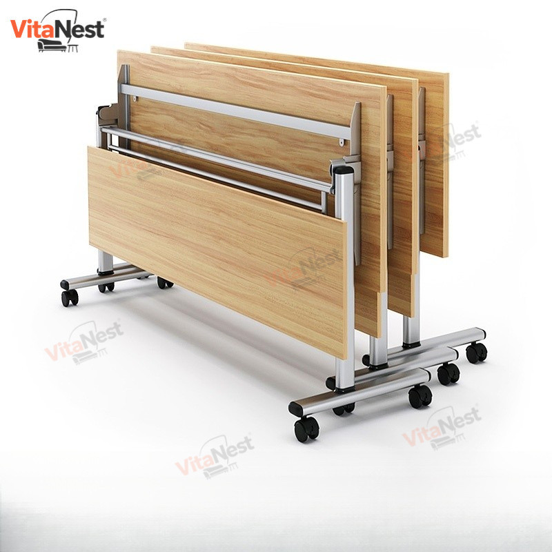 Folding Office Table Movable Foldable Table And Chair Set Spliceable ...
