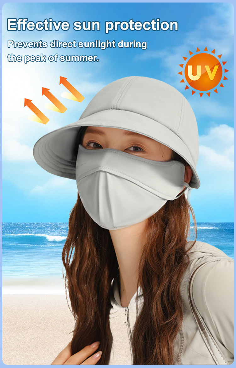 Stylish look sunscreen cap Outdoor cap Comfortable and nonstringy ...