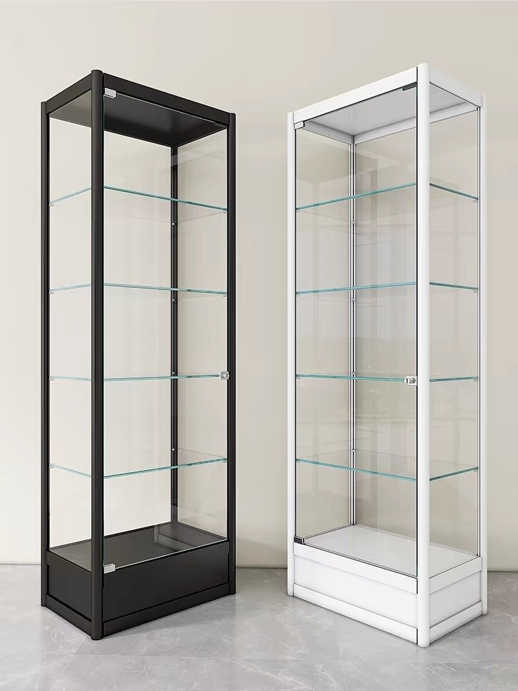 LEGO Figure Display Cabinet Model Toy Glass Showcase Storage Light ...