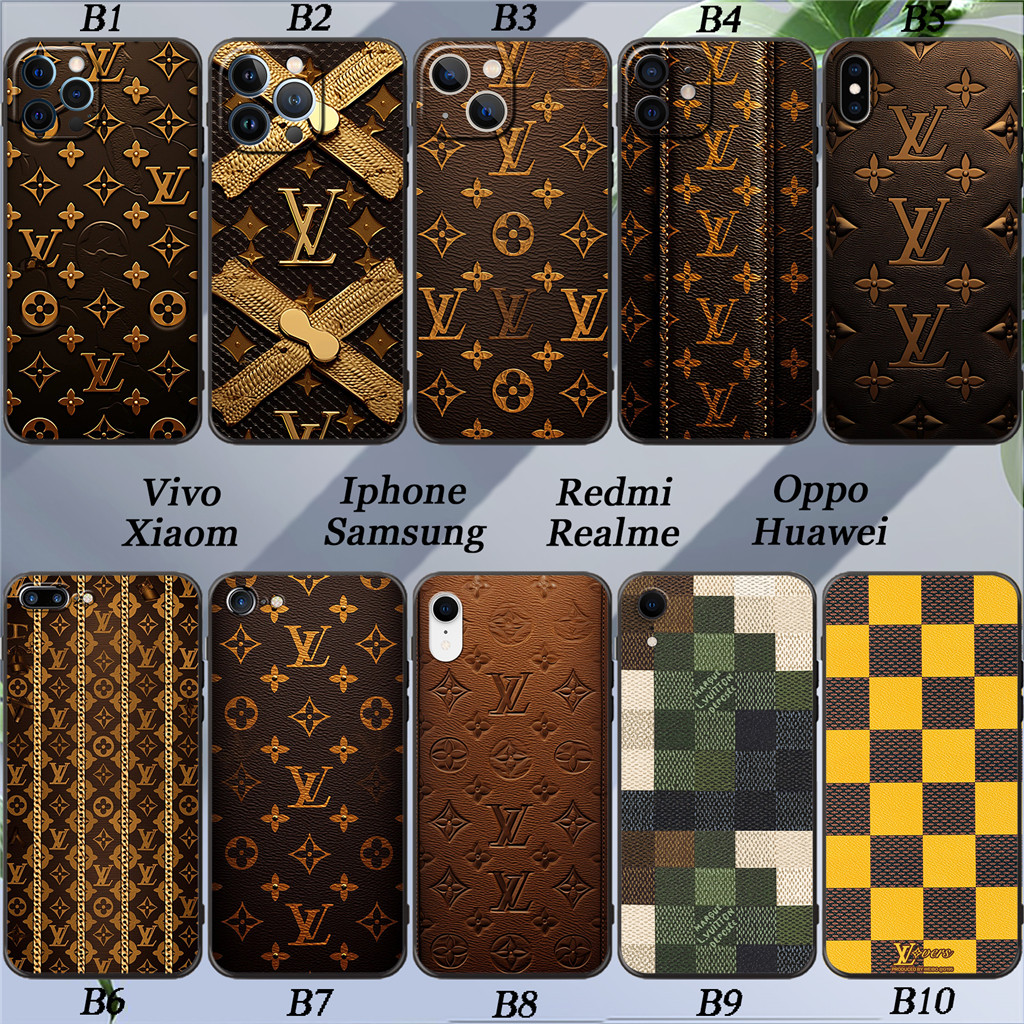 Fashionable LV Silicone Soft Cover TPU Phone Case Apple iPhone 12 PRO MAX MINI Shopee Singapore