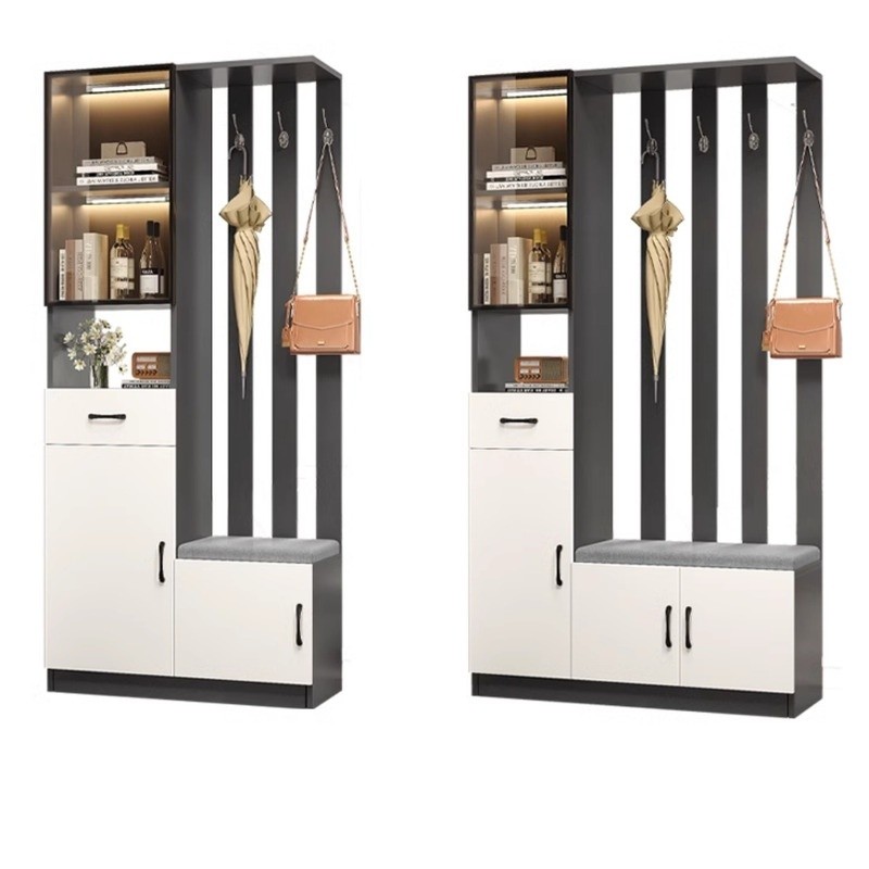 Cabinet Storage Shoe Cabinet Integrated With Simple Modern Entrance ...
