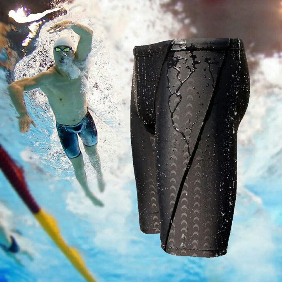 Sharkskin Professional Men s Swimming Shorts Waterproof Competition Swim Trunks Training Bathing Suit Briefs swimwear pa Shopee Singapore