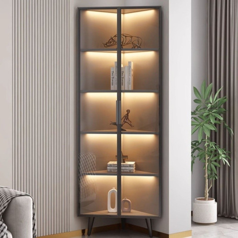 Corner Cabinet Wall Corner Corner Storage Rack Living Room Bedroom ...