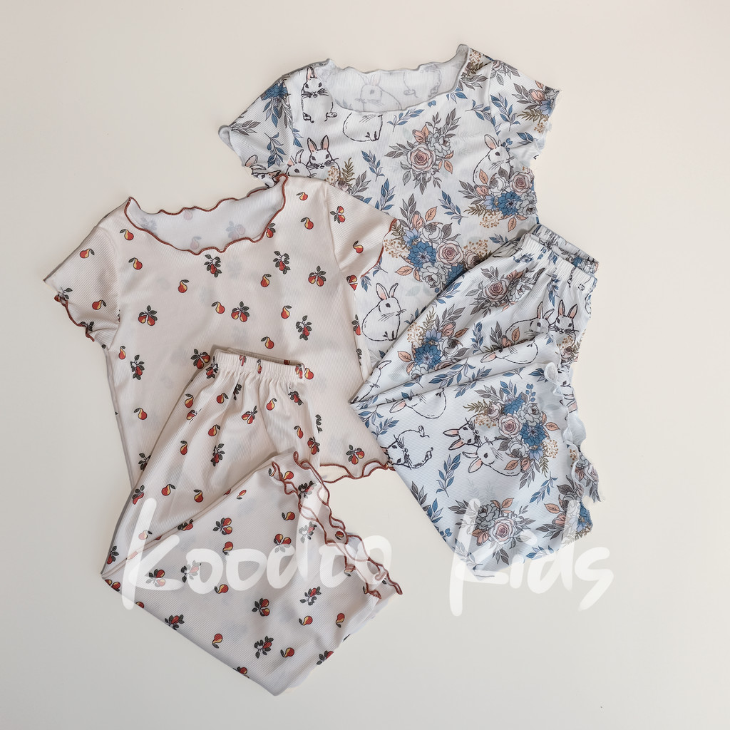 Kids Pyjamas Ice Silk Cotton Baby Girl Clothes Toddler Pajamas 80-130cm ...