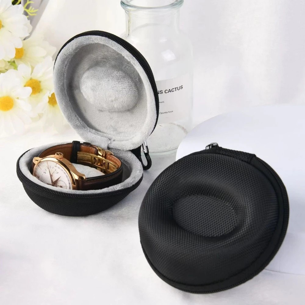 Portable Single Watch Travel Case Watch Storage Organizer Box Watch ...
