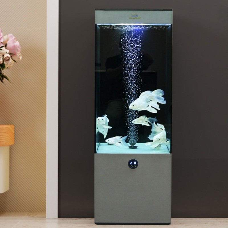 Stunning Living Space Lefty Shelve Goldfish Aquarium image