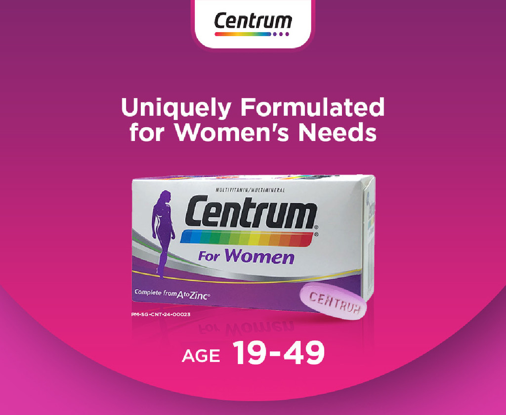 CENTRUM Multivitamin Supplement for Women, Immunity, Energy, Skin, Hair ...