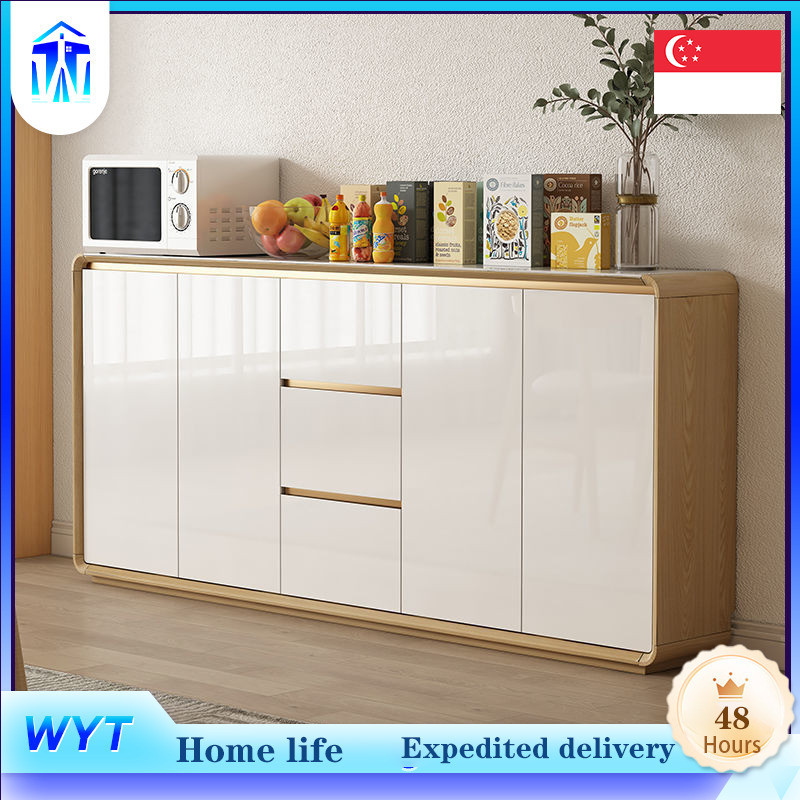 WYT Solid Wood Kitchen Home Ultrathin Dining Simple