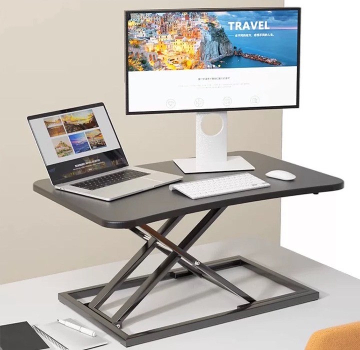 Computer desk, computer lift, standing workbench, laptop desk, desktop ...