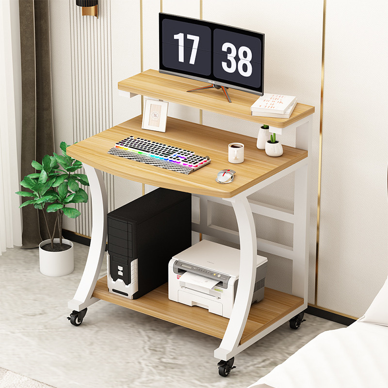 Movable Sofa Side Workbench Study Table Bedroom Notebook Office Desk Bedside Small Desktop Computer Desk 8001 Shopee Singapore